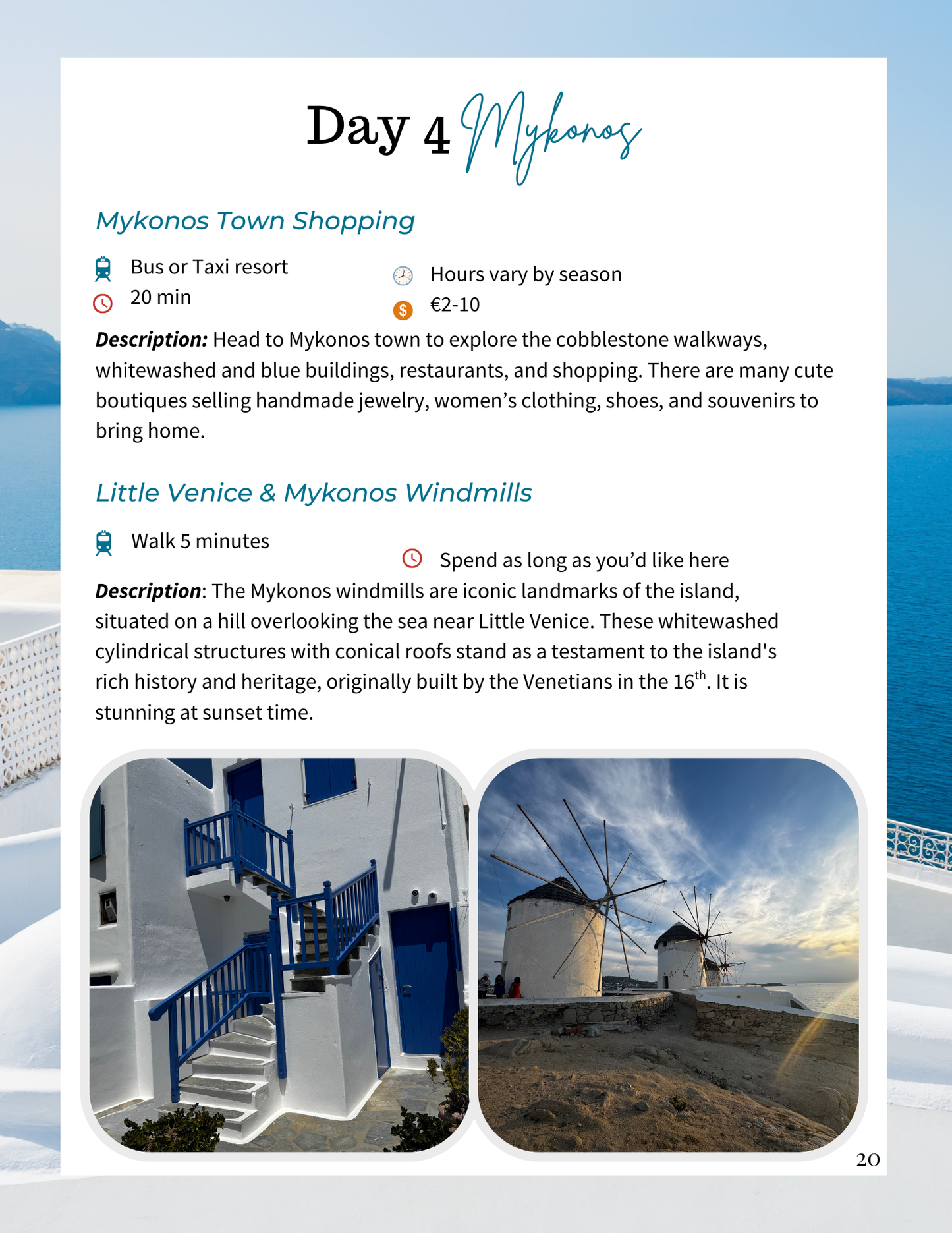 Greece Itinerary - Athens, Mykonos, Santorini (9 Days)