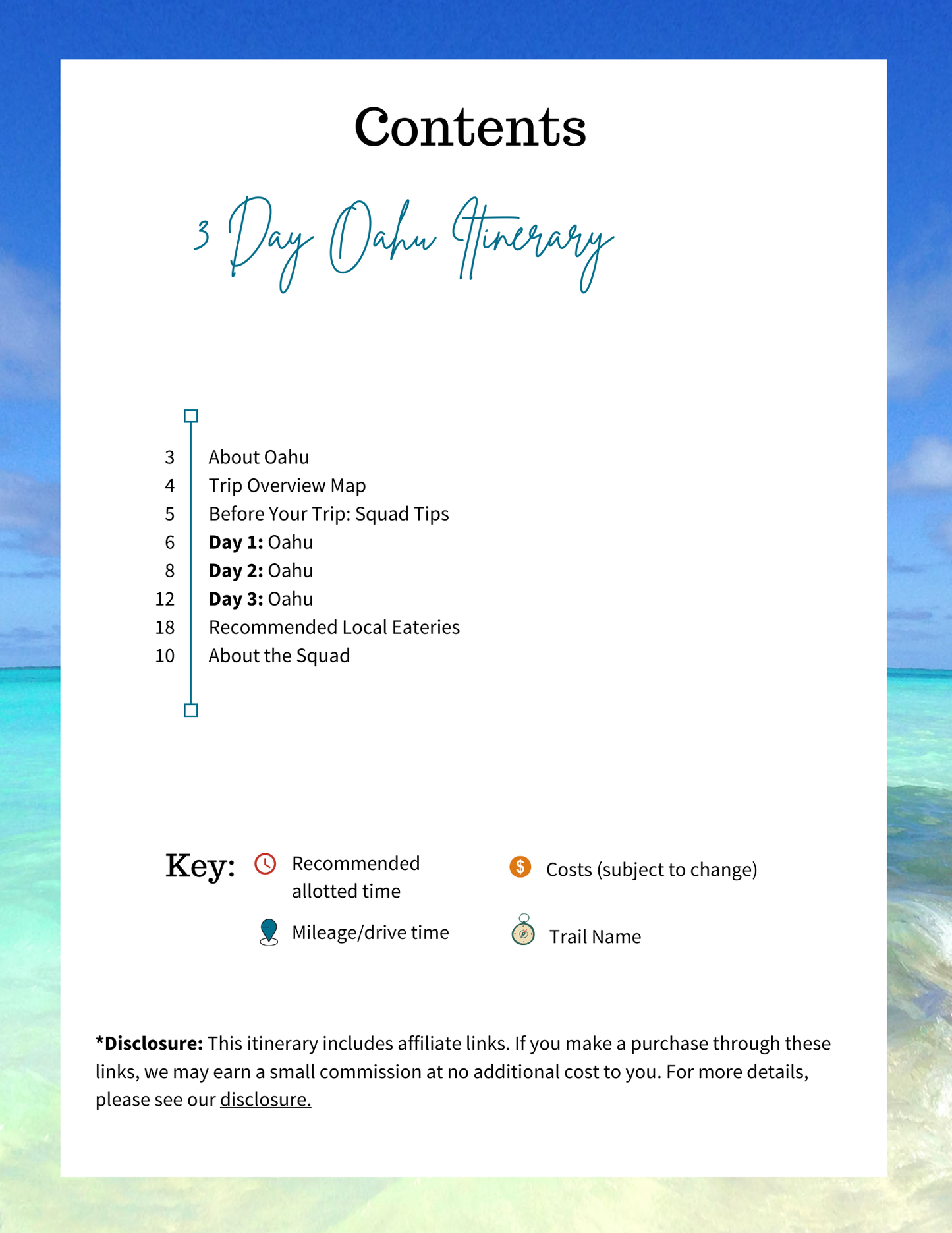 Oahu Itinerary (3 Days)