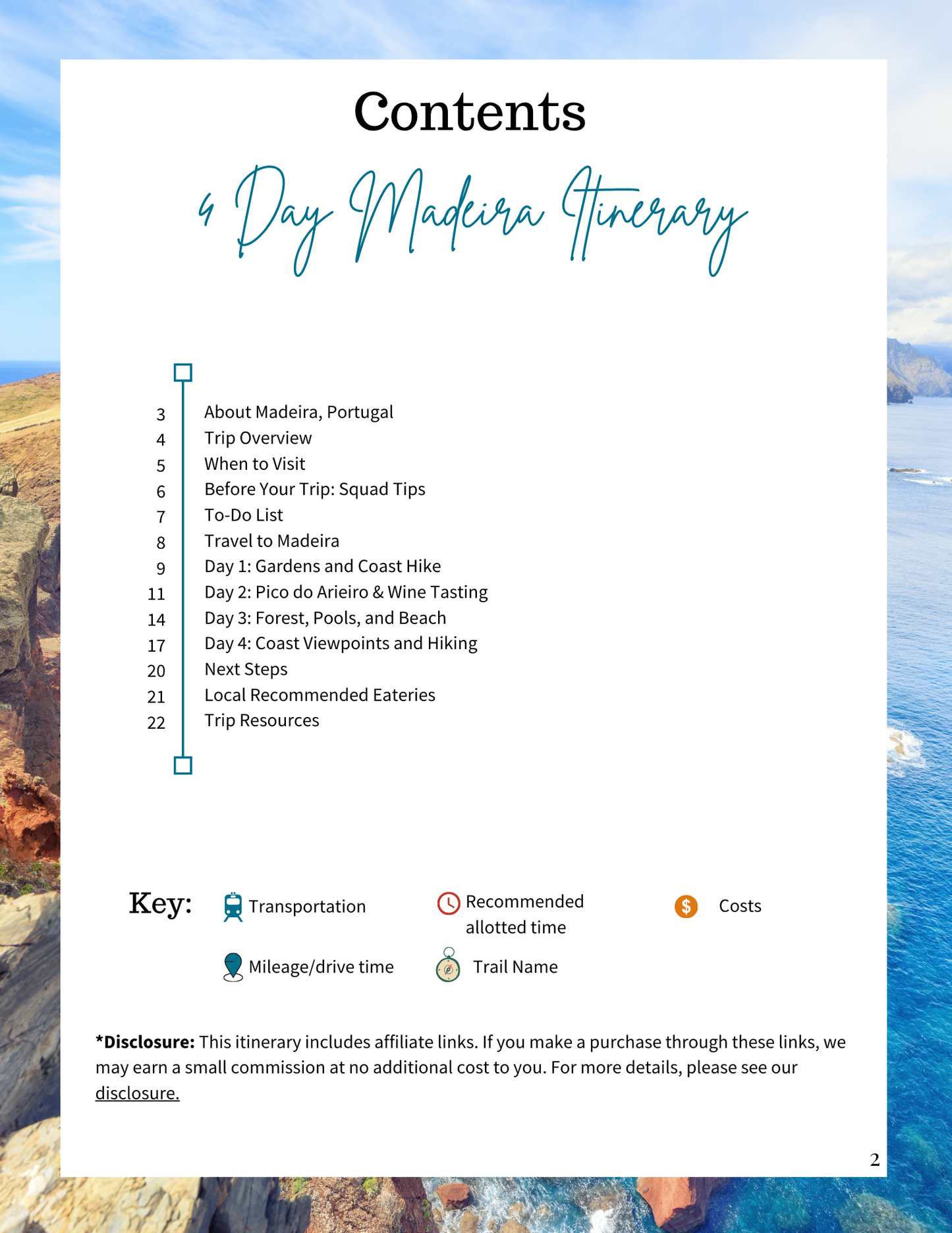 4 Day Madeira Itinerary