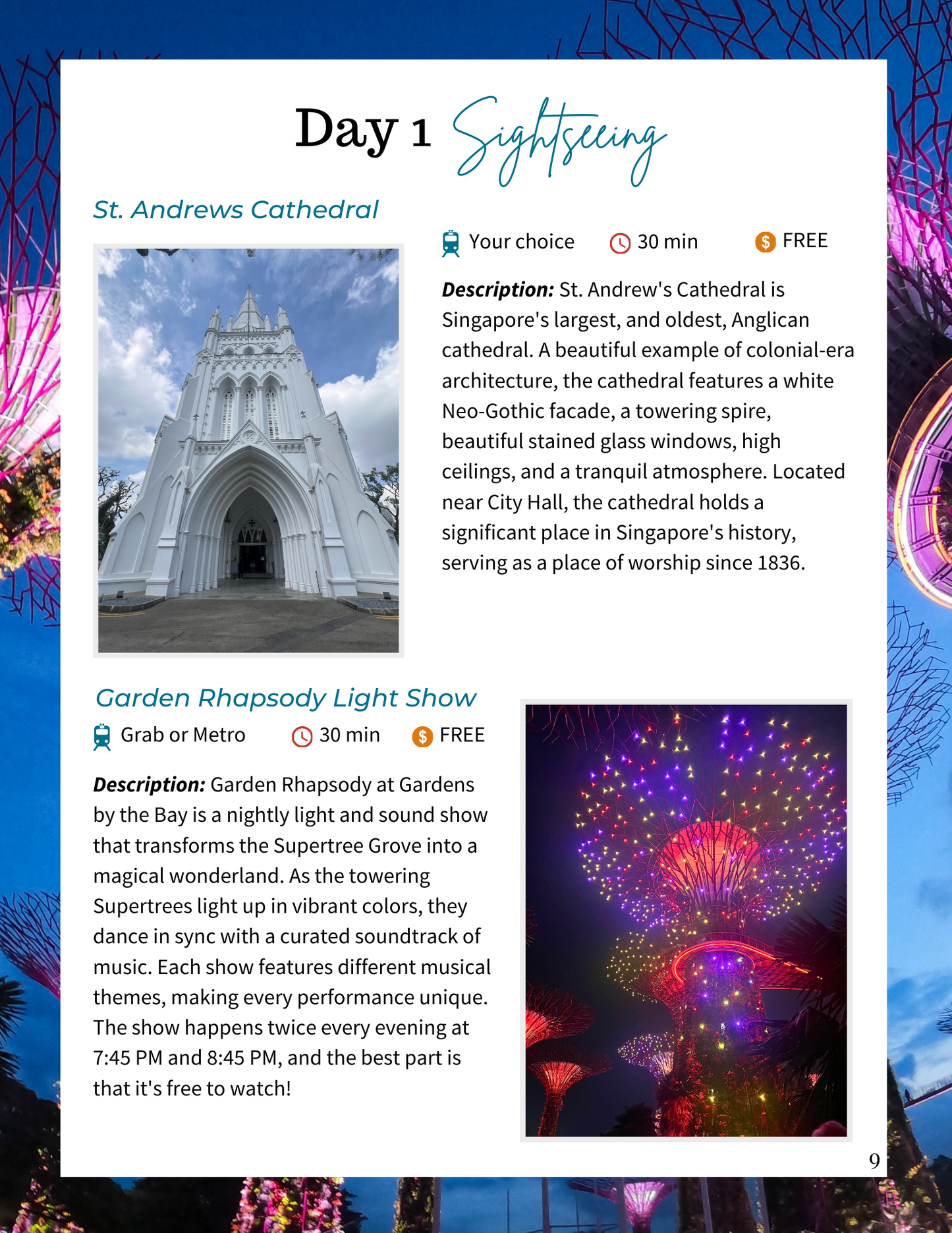 Singapore Itinerary (2 Days)
