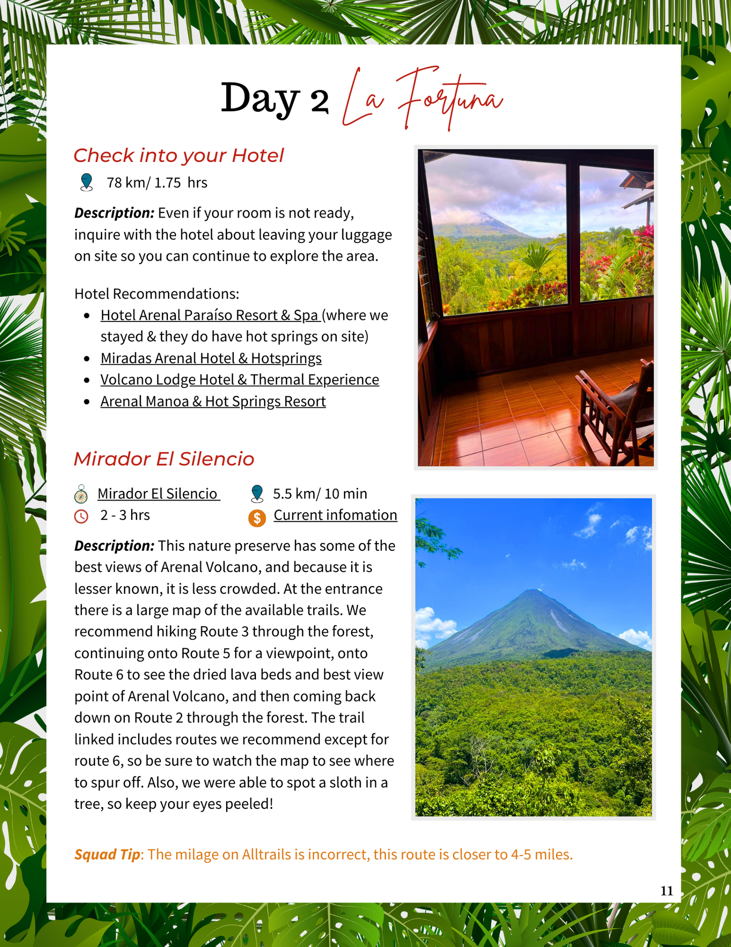 Costa Rica Itinerary (7 Days)
