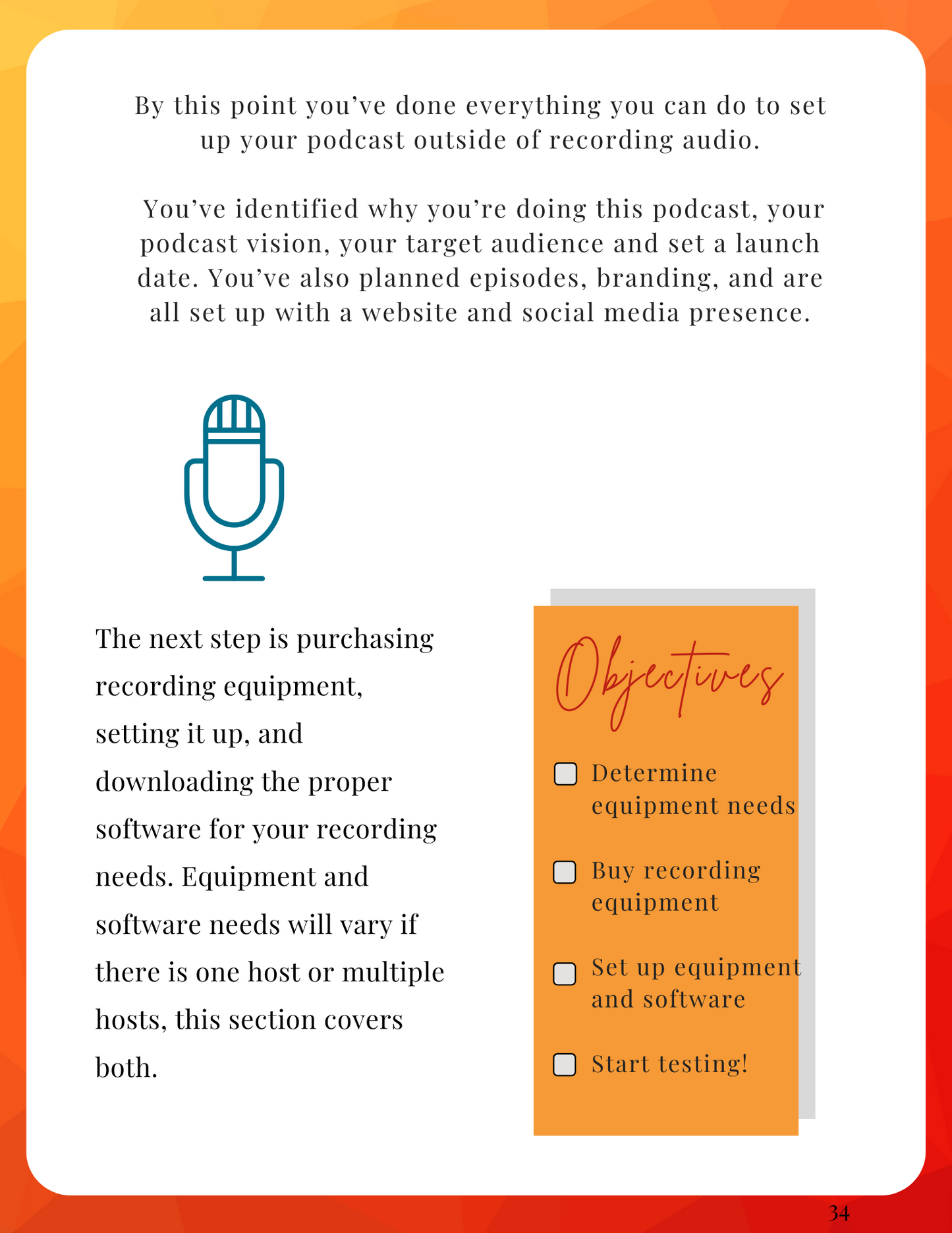 How to Start a Podcast Course