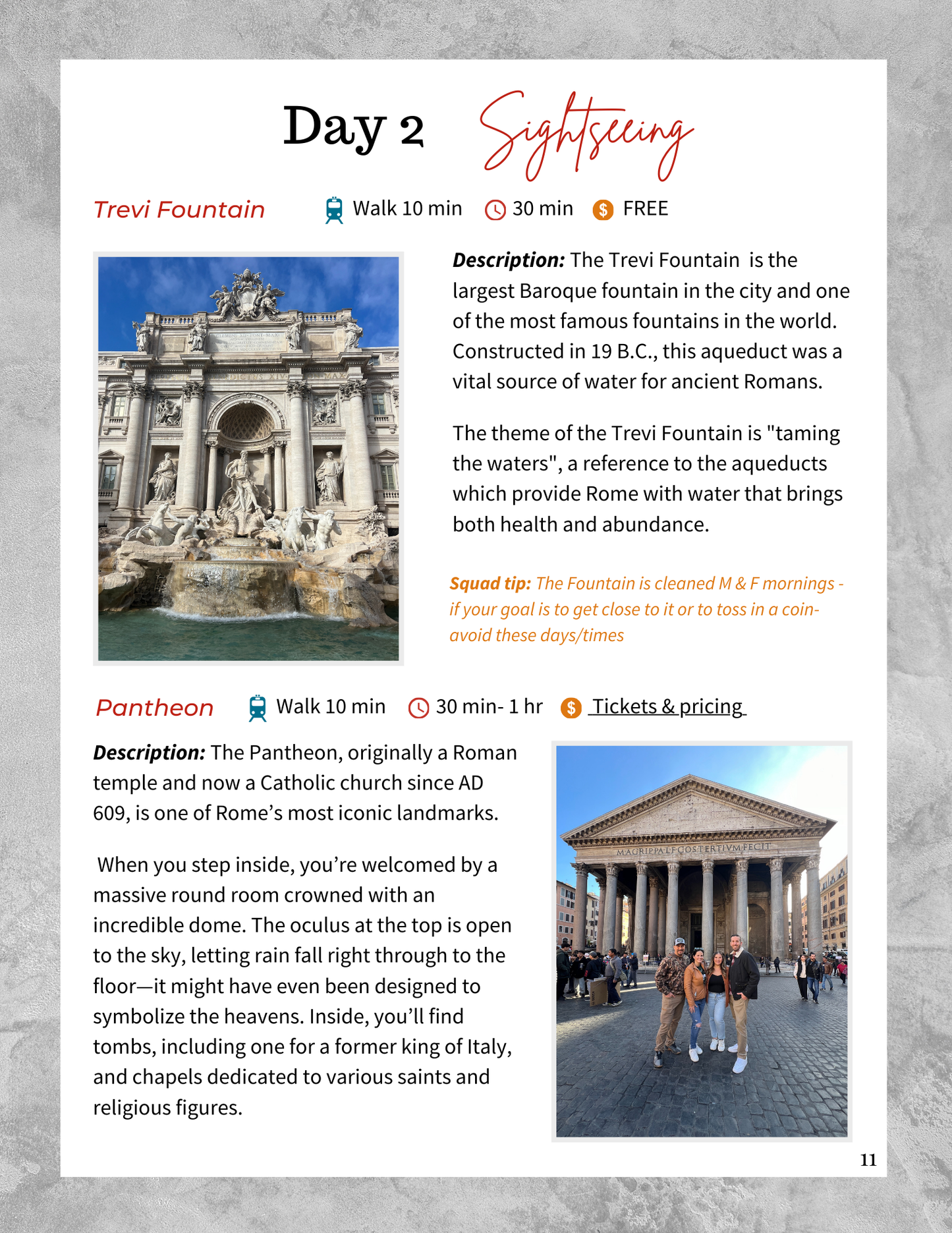 6 Day Rome Travel Guide