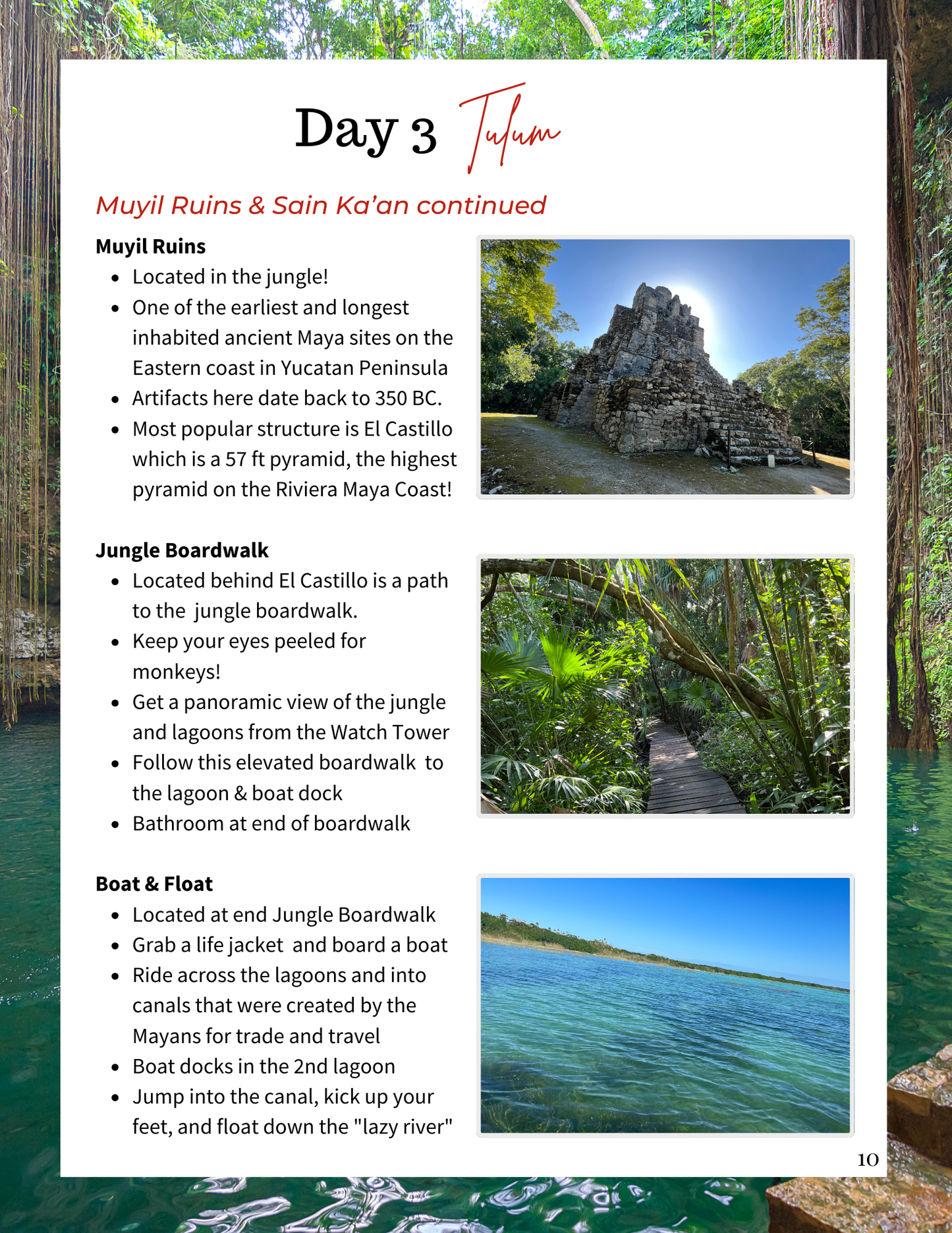 7 Day Tulum Itinerary