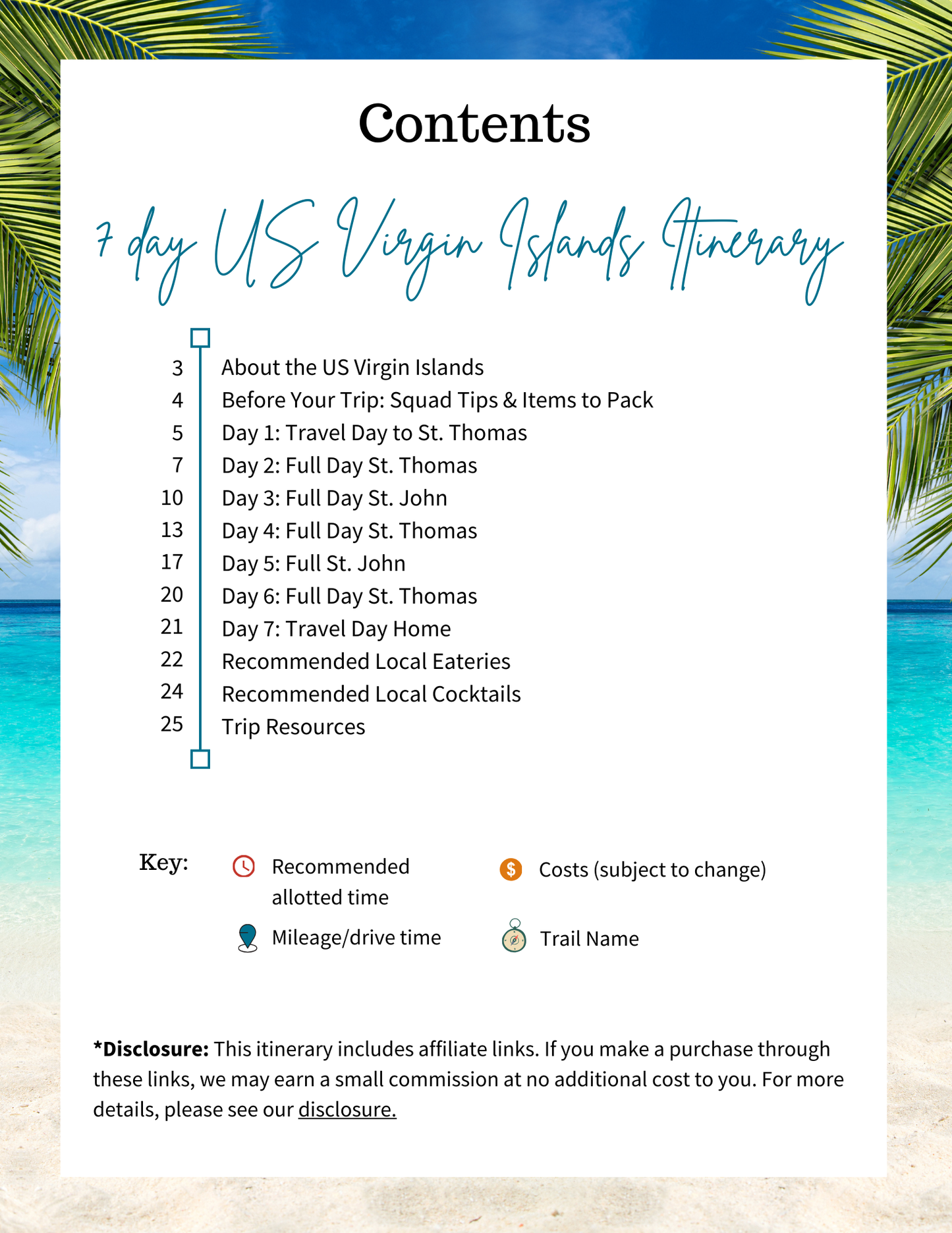 U.S. Virgin Islands Travel Guide (7 Days)