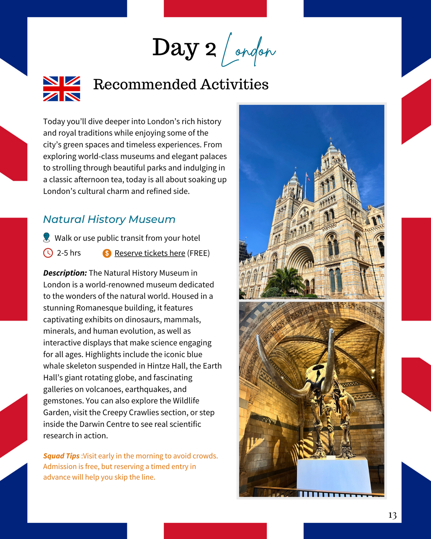 2 Day London Itinerary