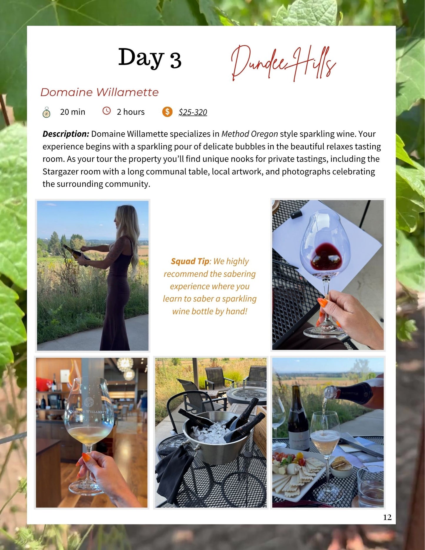 Willamette Valley Wine Itinerary (5 Days)