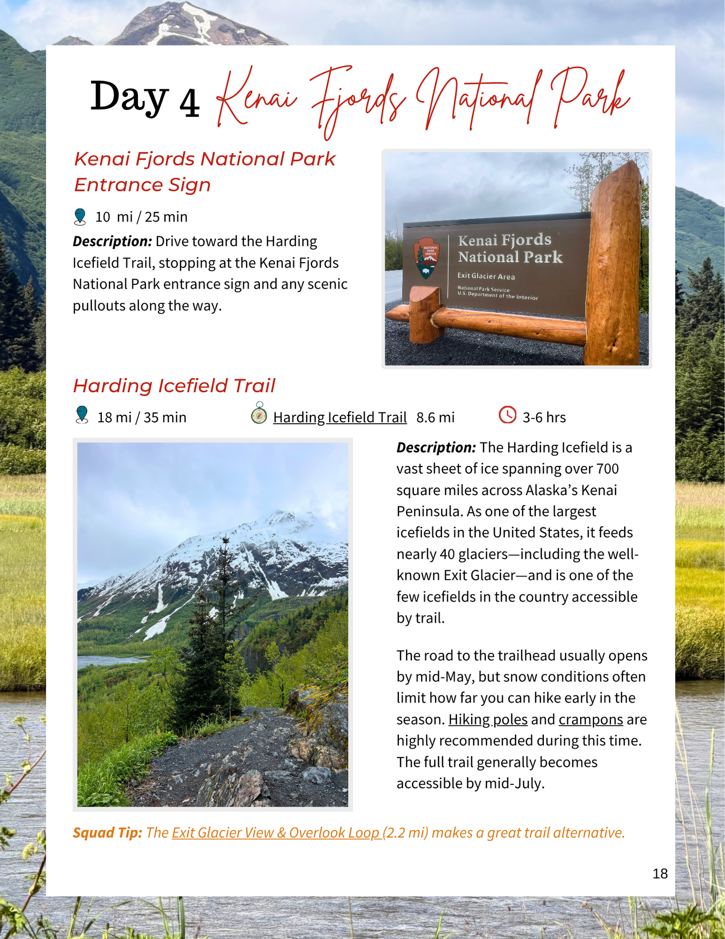 Three Alaska National Parks Itinerary (6 Days)