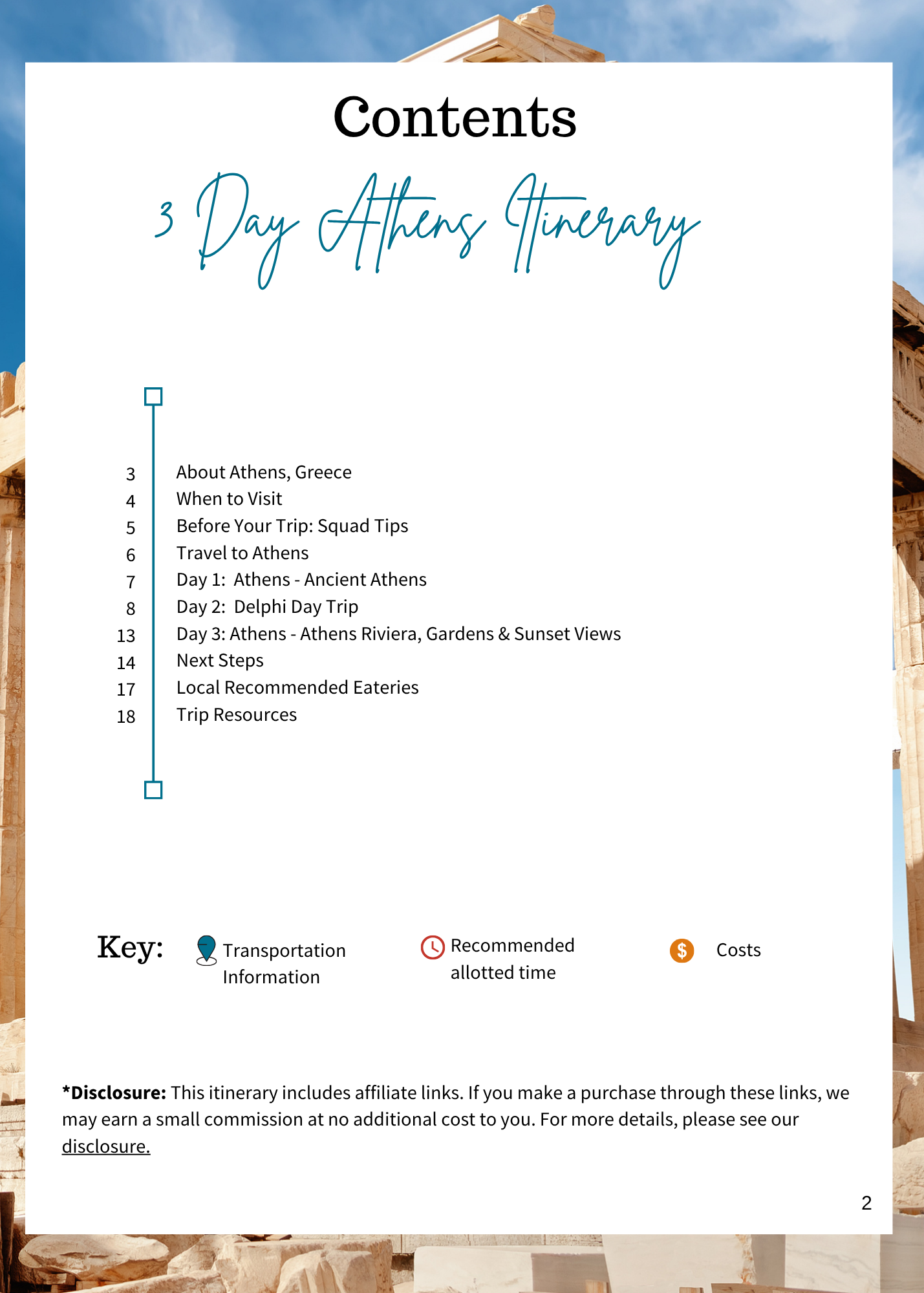 Athens Greece (3 Day Itinerary)