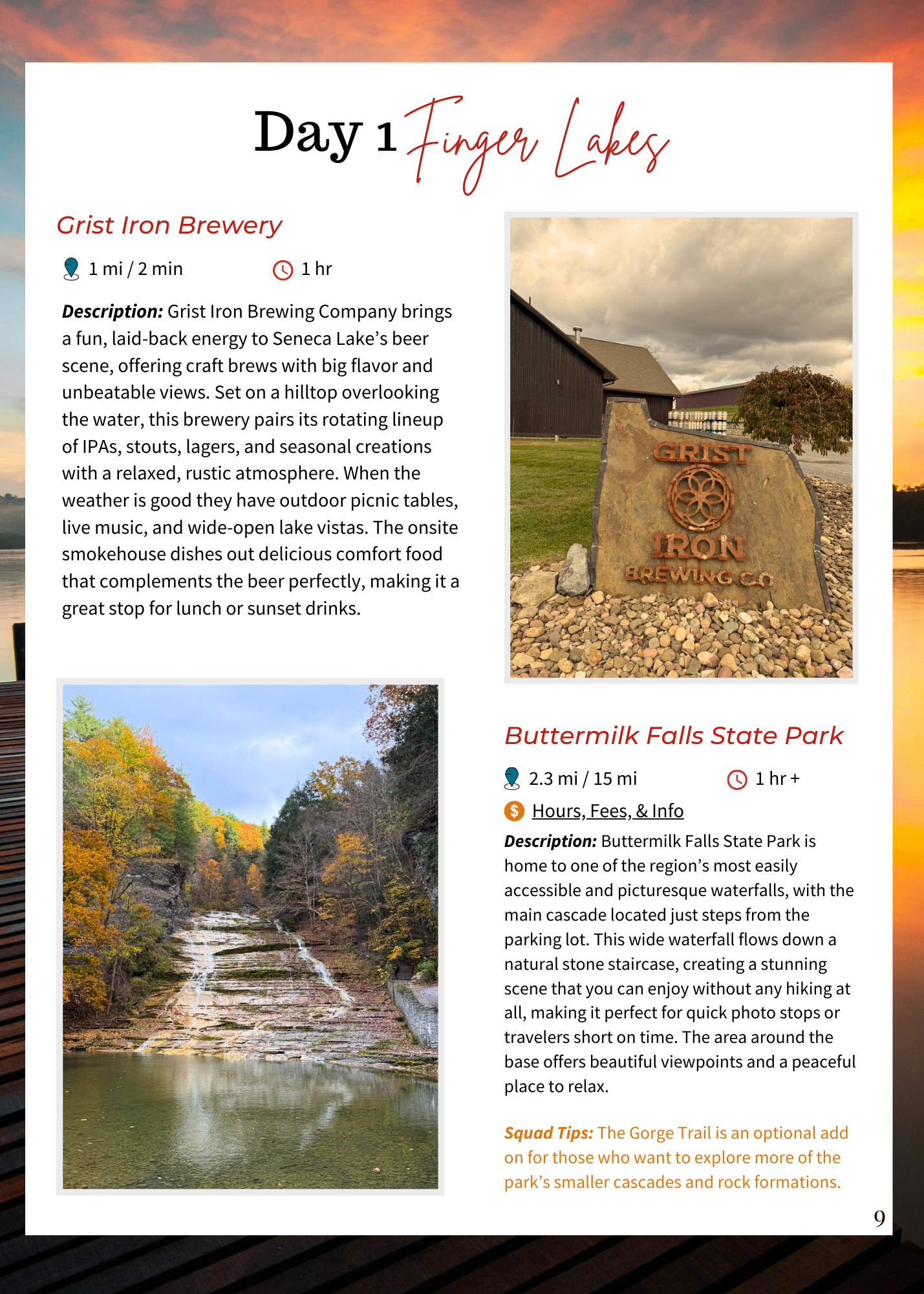 Finger Lakes, NY Itinerary (3 Days)