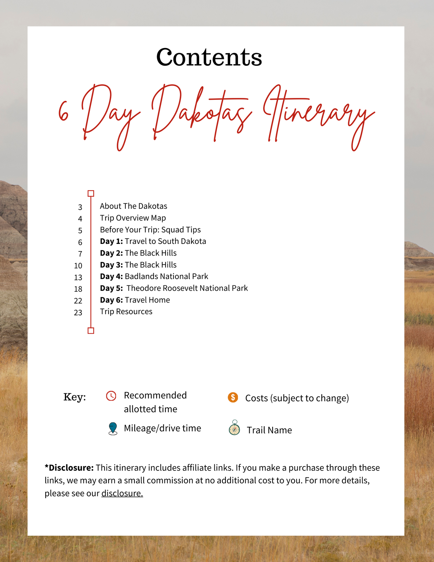 6 Day Dakotas Travel Guide