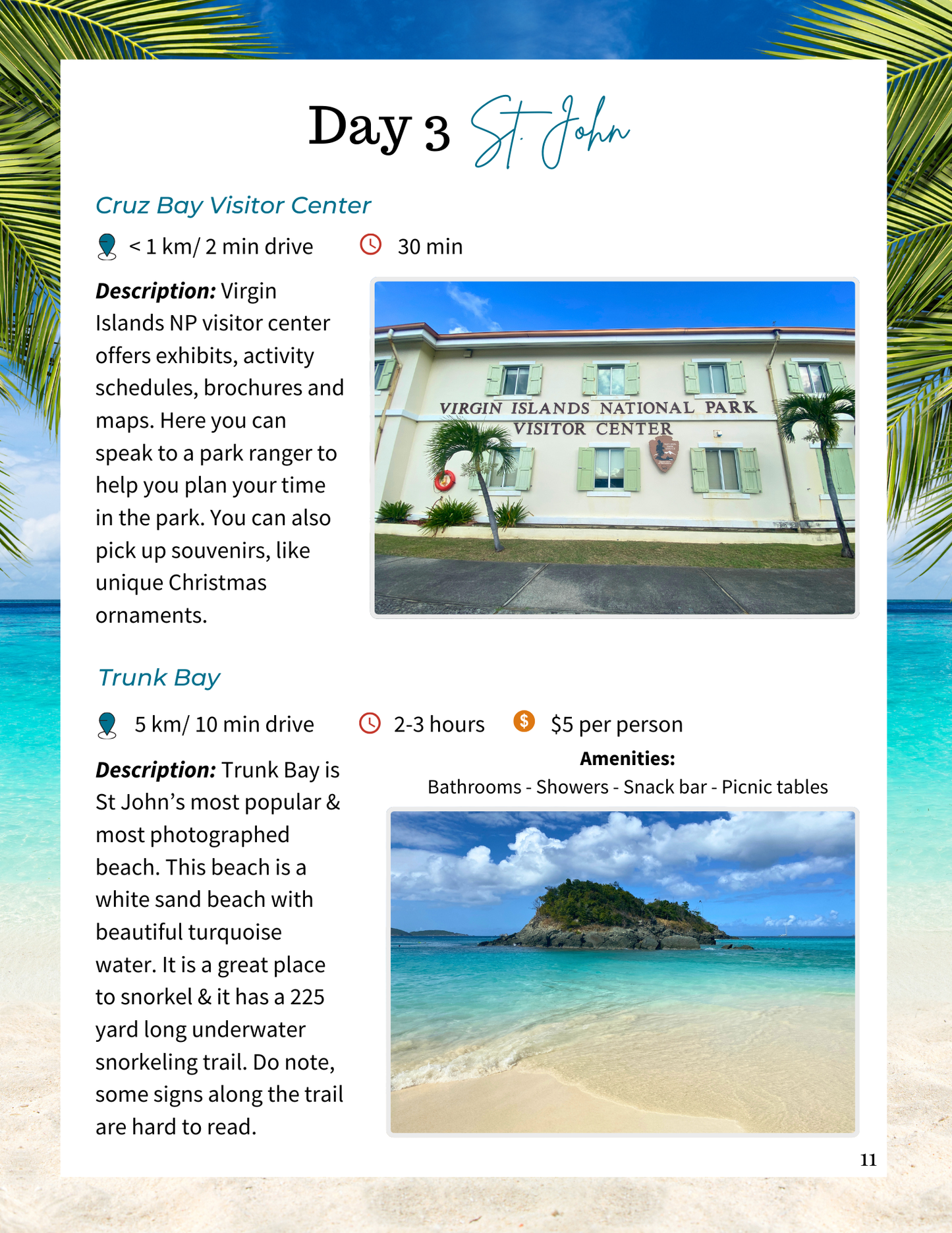 7 Day U.S. Virgin Islands Travel Guide