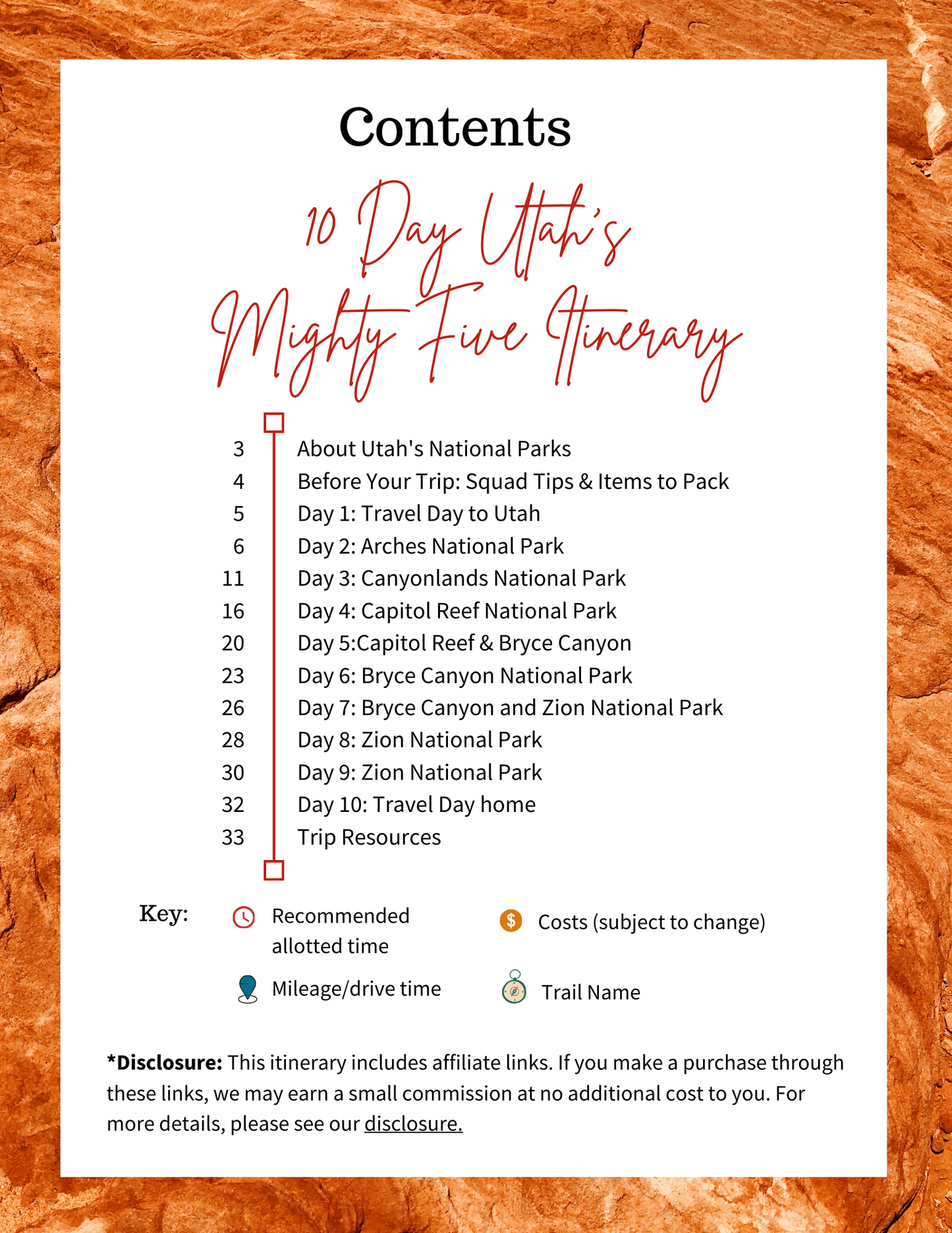 10 Day Utah National Parks Road Trip Itinerary