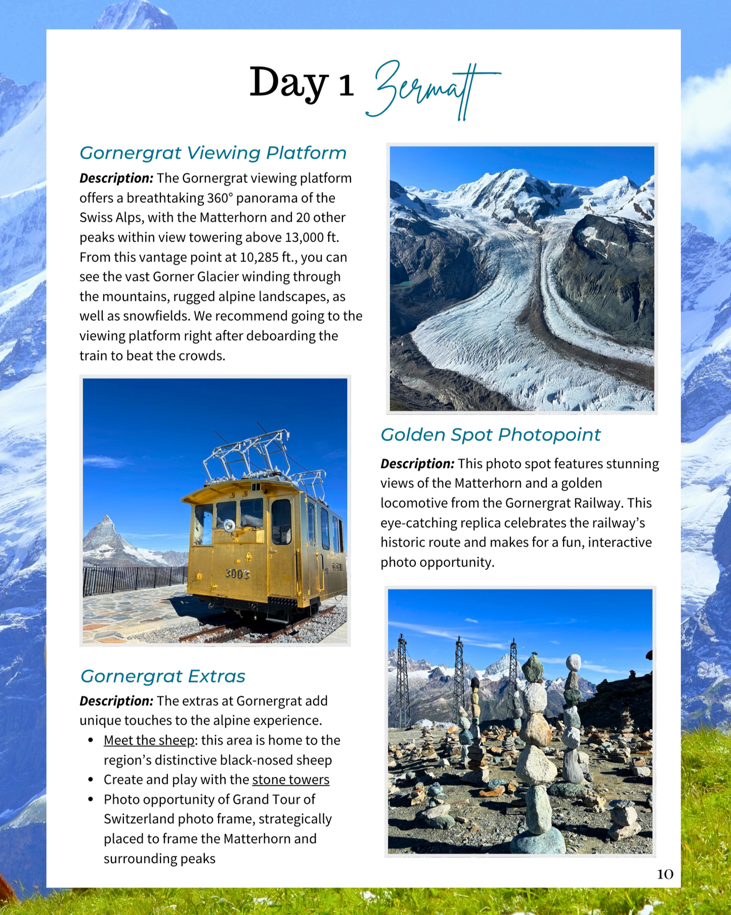2 Day Zermatt Itinerary